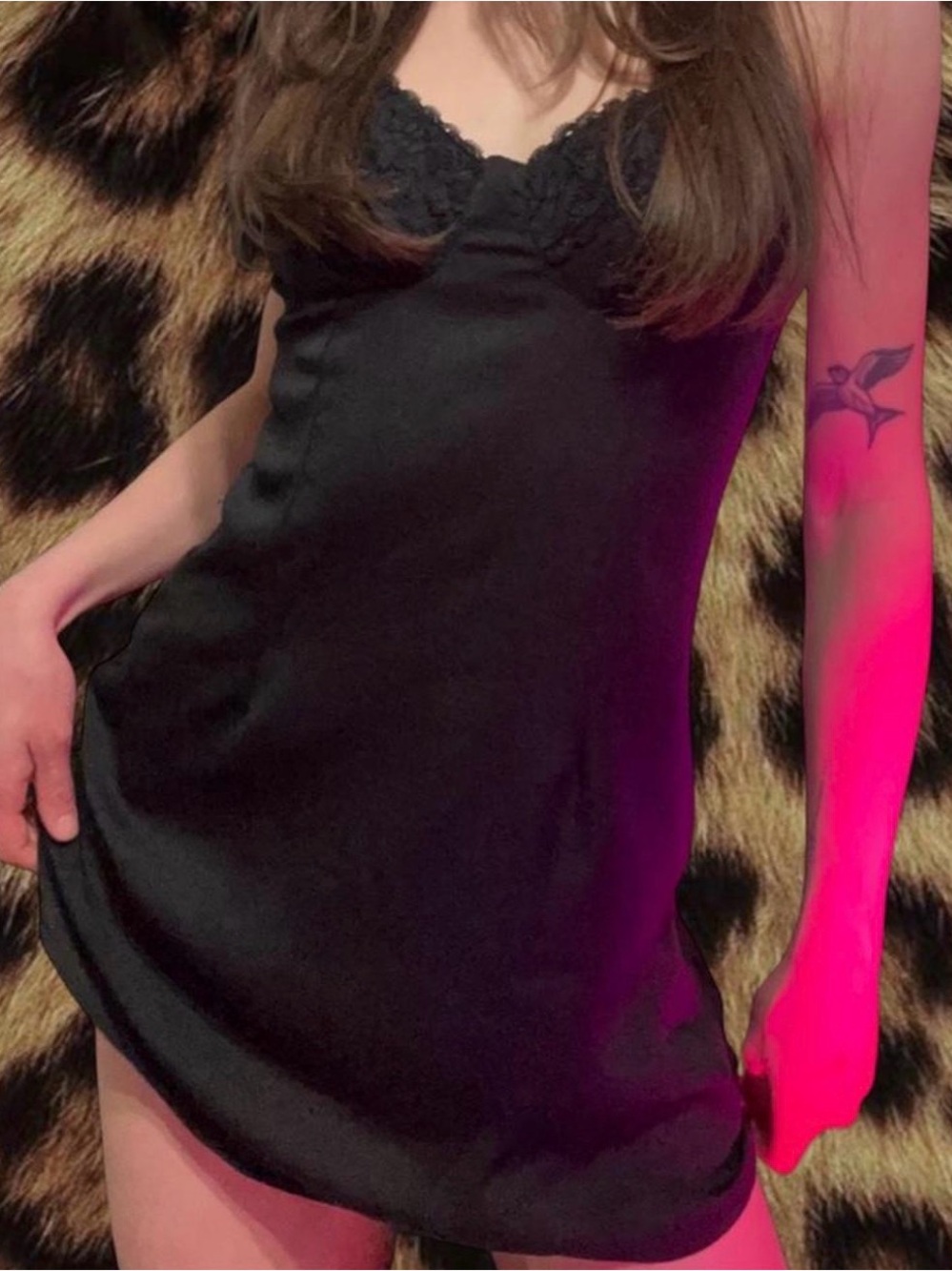 STEVE MADDEN Lace Mini Dress - Picture 2 of 4